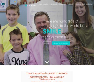 screenshot of the William R. Kincer D.M.D. P.C. website